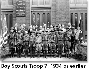 Boy Scouts, Troop 7 - 1934 or earlier